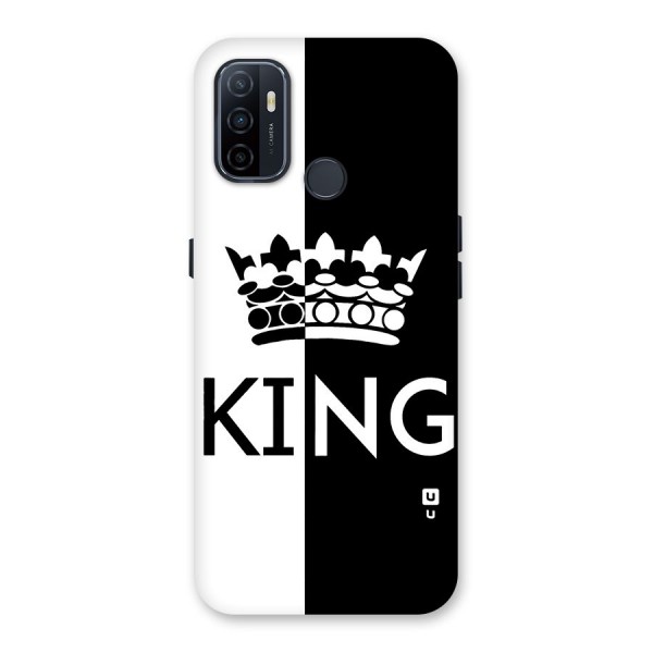 Aesthetic Crown King Back Case for Oppo A33 (2020)