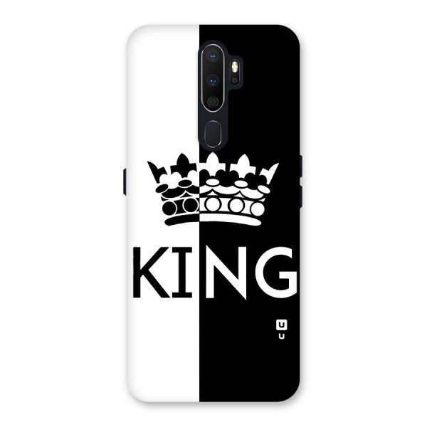 Aesthetic Crown King Back Case for Oppo A5 (2020)