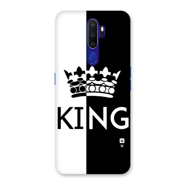 Aesthetic Crown King Back Case for Oppo A9 (2020)