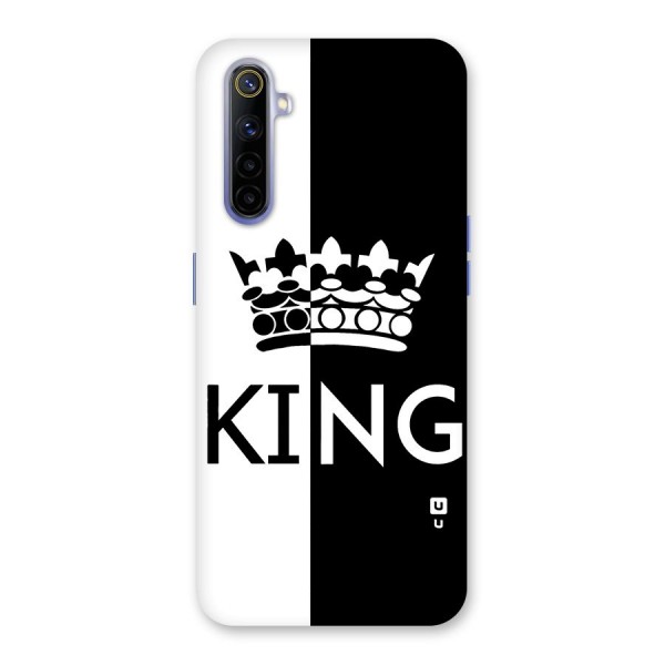Aesthetic Crown King Back Case for Realme 6