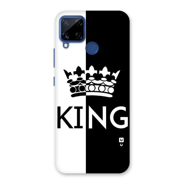 Aesthetic Crown King Back Case for Realme C12