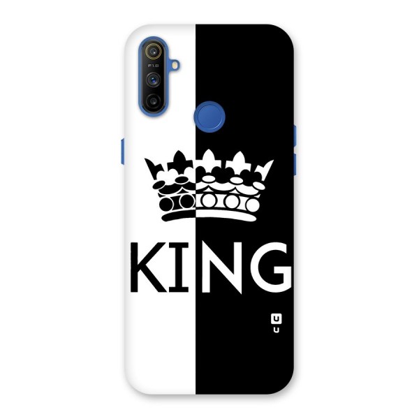 Aesthetic Crown King Back Case for Realme Narzo 10A