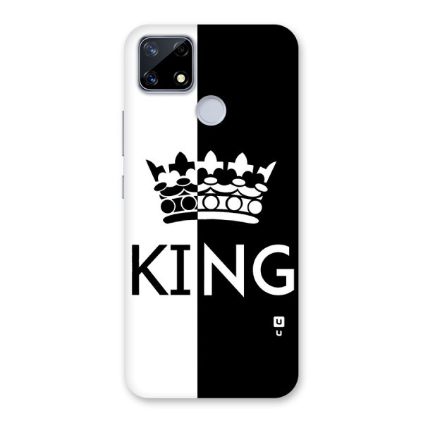 Aesthetic Crown King Back Case for Realme Narzo 20