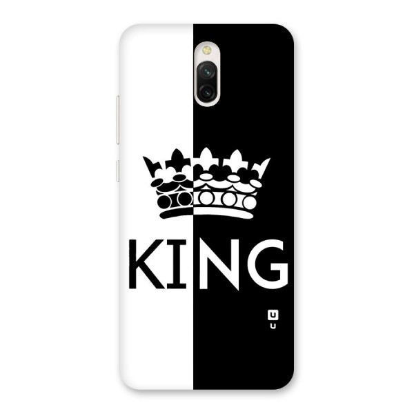 Aesthetic Crown King Back Case for Redmi 8A Dual