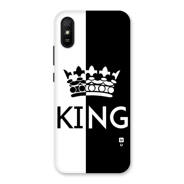 Aesthetic Crown King Back Case for Redmi 9A
