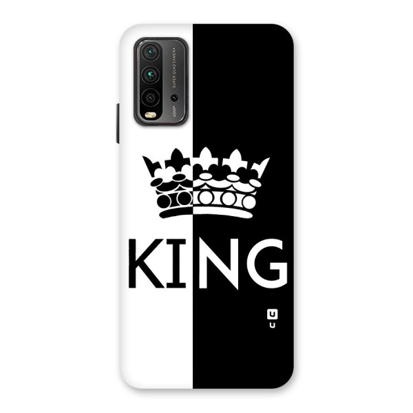 Aesthetic Crown King Back Case for Redmi 9 Power