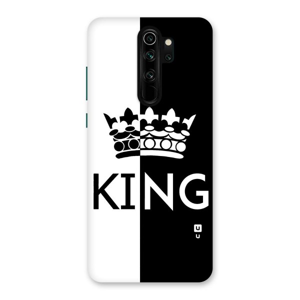 Aesthetic Crown King Back Case for Redmi Note 8 Pro