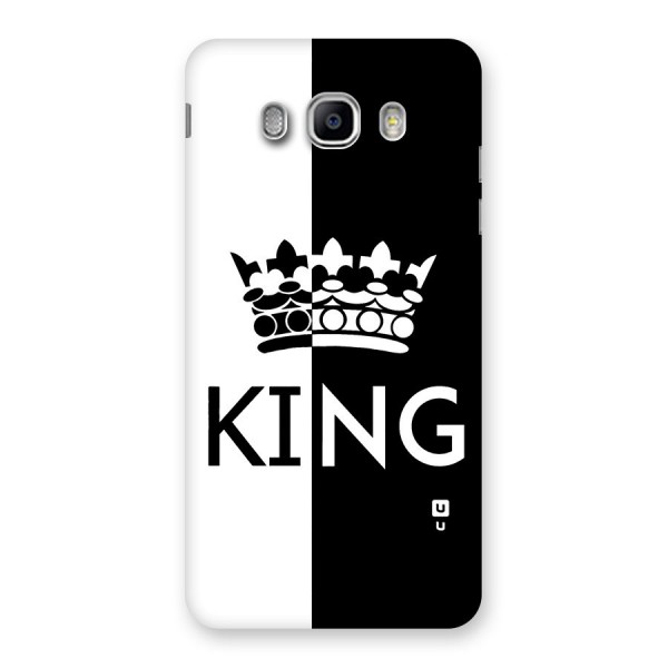 Aesthetic Crown King Back Case for Samsung Galaxy J5 2016
