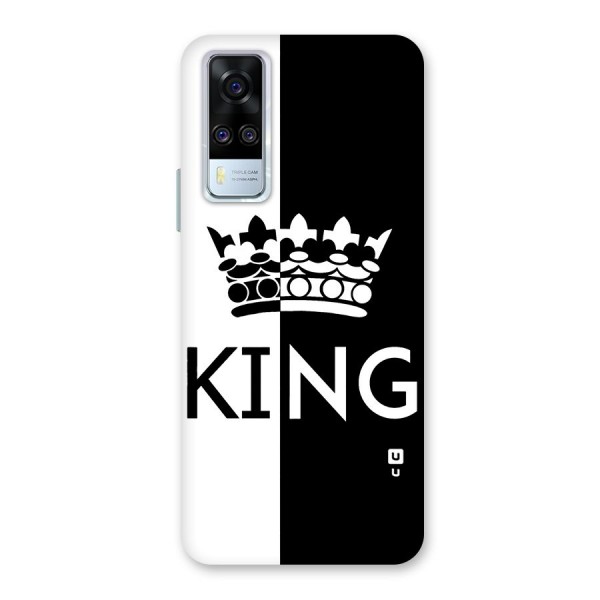 Aesthetic Crown King Back Case for Vivo Y51A