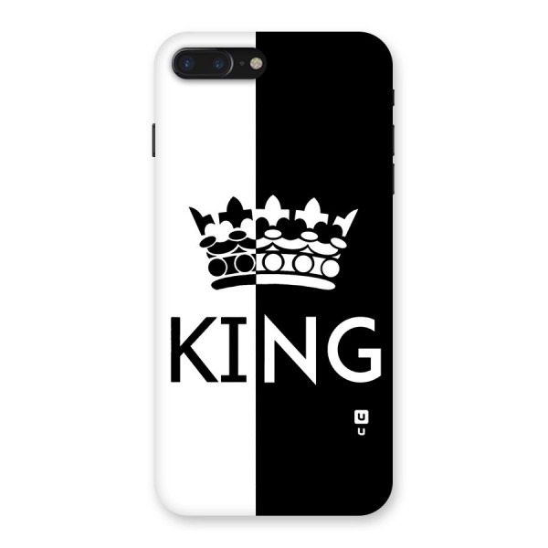 Aesthetic Crown King Back Case for iPhone 7 Plus