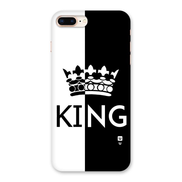 Aesthetic Crown King Back Case for iPhone 8 Plus