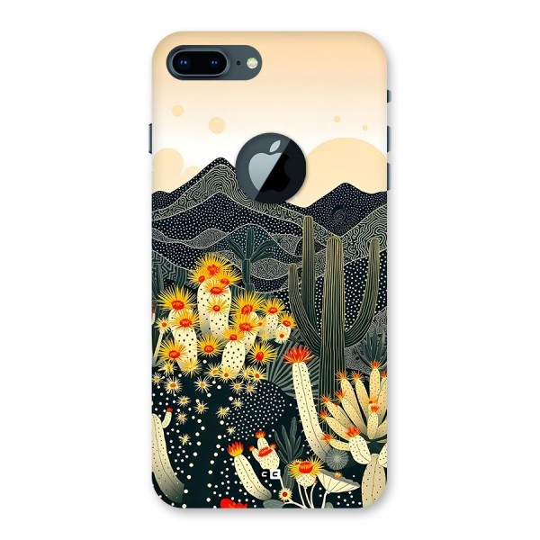 Aesthetic Desert Back Case for iPhone 7 Plus Logo Cut
