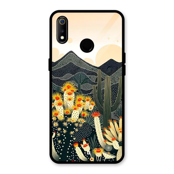 Aesthetic Desert Glass Back Case for Realme 3