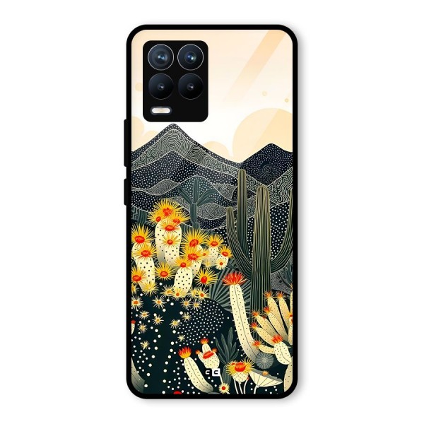 Aesthetic Desert Glass Back Case for Realme 8 Pro