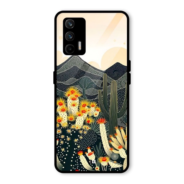 Aesthetic Desert Glass Back Case for Realme GT 5G