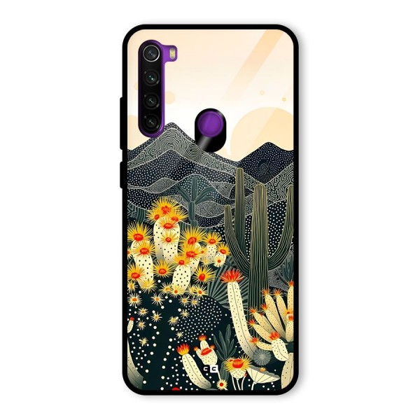 Aesthetic Desert Glass Back Case for Redmi Note 8