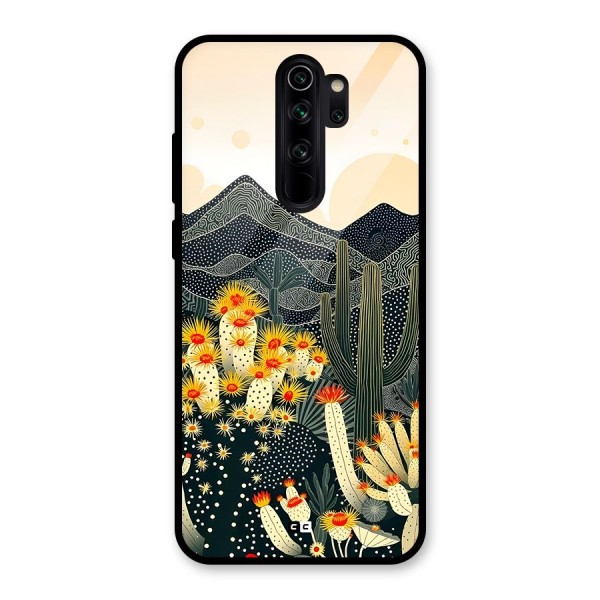 Aesthetic Desert Glass Back Case for Redmi Note 8 Pro