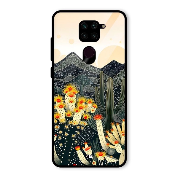 Aesthetic Desert Glass Back Case for Redmi Note 9