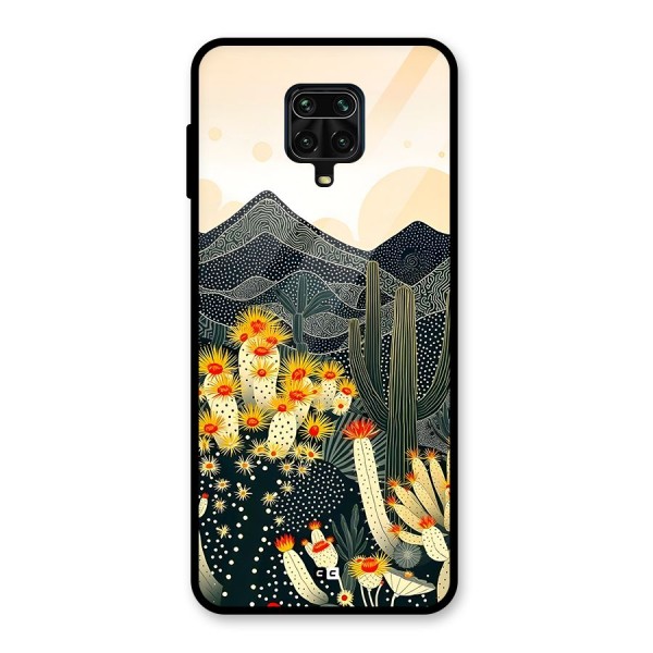 Aesthetic Desert Glass Back Case for Redmi Note 9 Pro Max