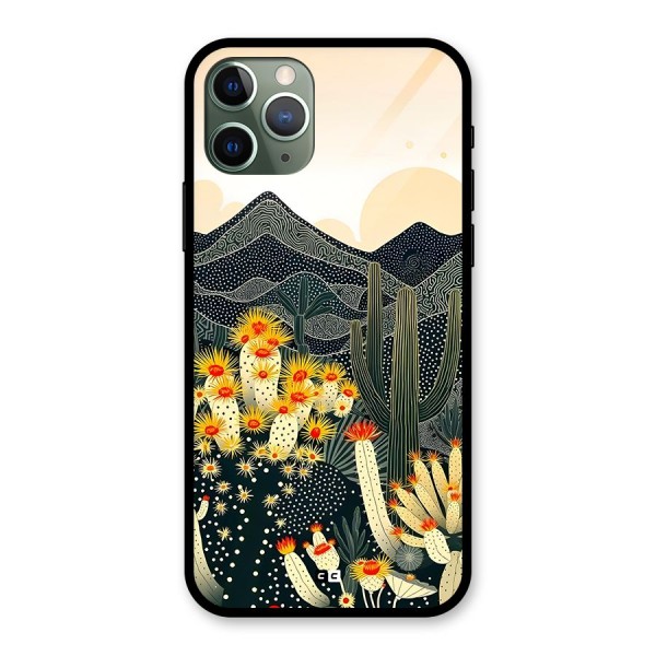 Aesthetic Desert Glass Back Case for iPhone 11 Pro