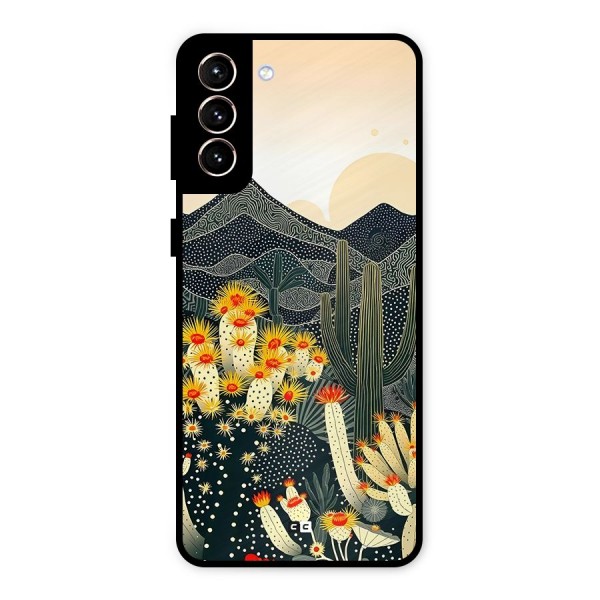 Aesthetic Desert Metal Back Case for Galaxy S21 Plus