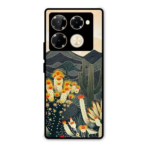 Aesthetic Desert Metal Back Case for Infinix Note 40 Pro