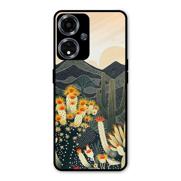 Aesthetic Desert Metal Back Case for Oppo A59