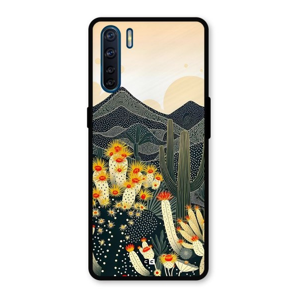 Aesthetic Desert Metal Back Case for Oppo F15