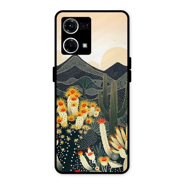 Aesthetic Desert Metal Back Case for Oppo F21s Pro 4G