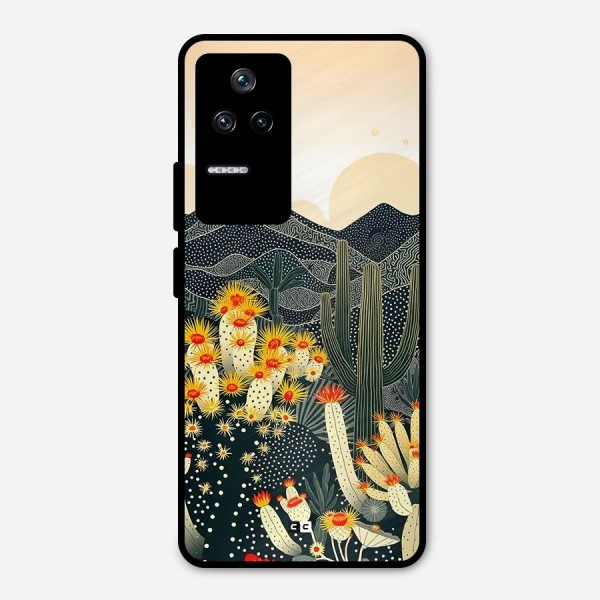 Aesthetic Desert Metal Back Case for Poco F4 5G