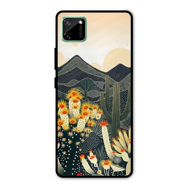 Aesthetic Desert Metal Back Case for Realme C11