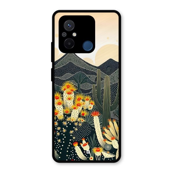 Aesthetic Desert Metal Back Case for Redmi 12C