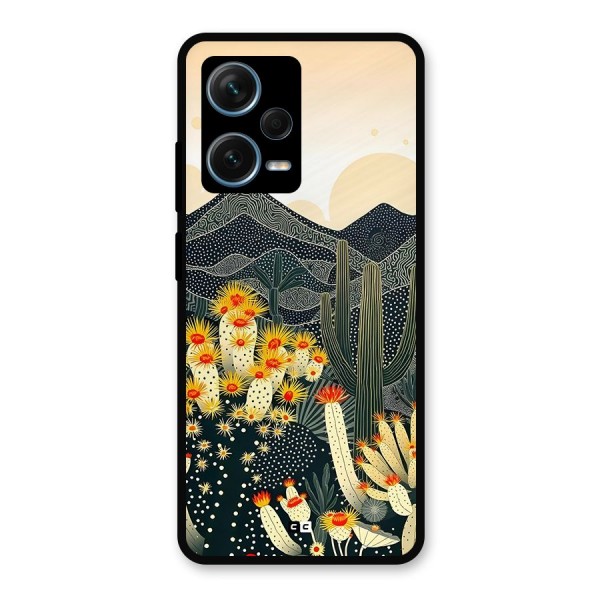 Aesthetic Desert Metal Back Case for Redmi Note 12 Pro Plus 5G