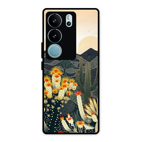 Aesthetic Desert Metal Back Case for Vivo V29