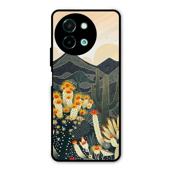 Aesthetic Desert Metal Back Case for Vivo Y58