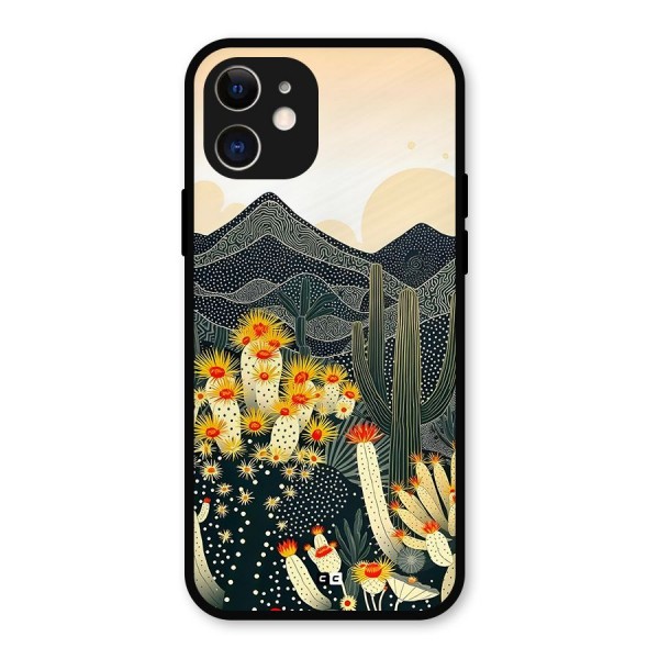 Aesthetic Desert Metal Back Case for iPhone 12