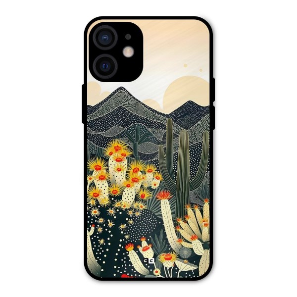 Aesthetic Desert Metal Back Case for iPhone 12 Mini