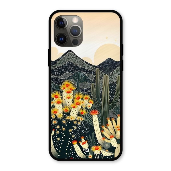 Aesthetic Desert Metal Back Case for iPhone 12 Pro