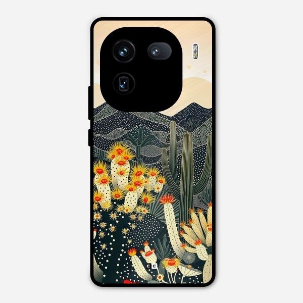 Aesthetic Desert Metal Back Case for iQOO 12