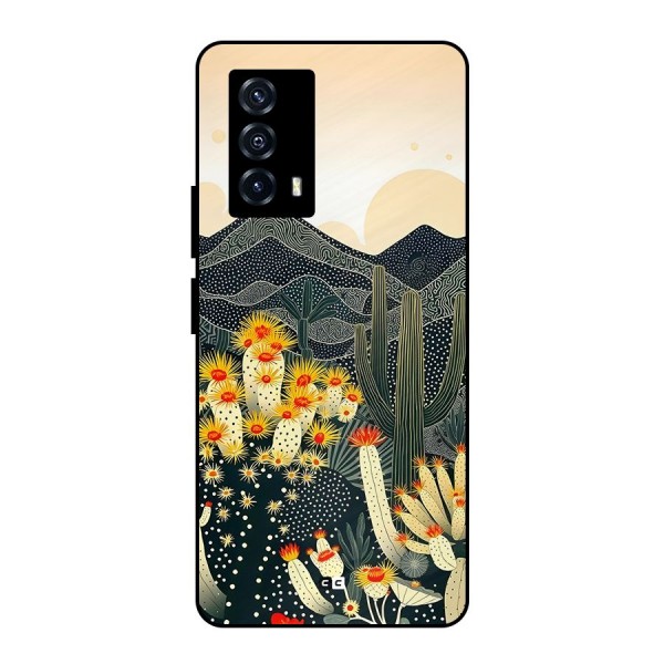 Aesthetic Desert Metal Back Case for iQOO Z5