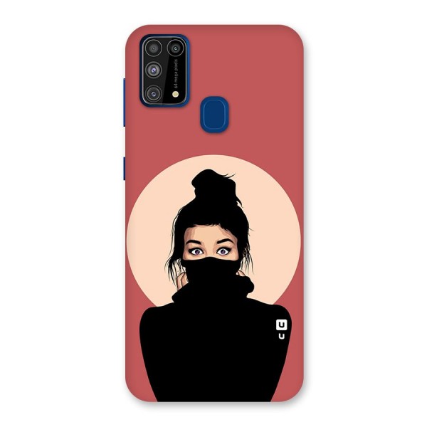 Aesthetic Digital Art Girl Back Case for Galaxy M31