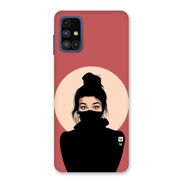 Aesthetic Digital Art Girl Back Case for Galaxy M51