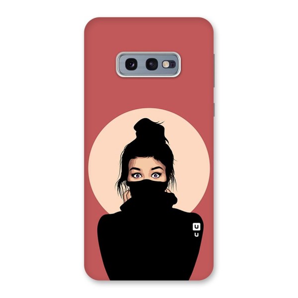 Aesthetic Digital Art Girl Back Case for Galaxy S10e