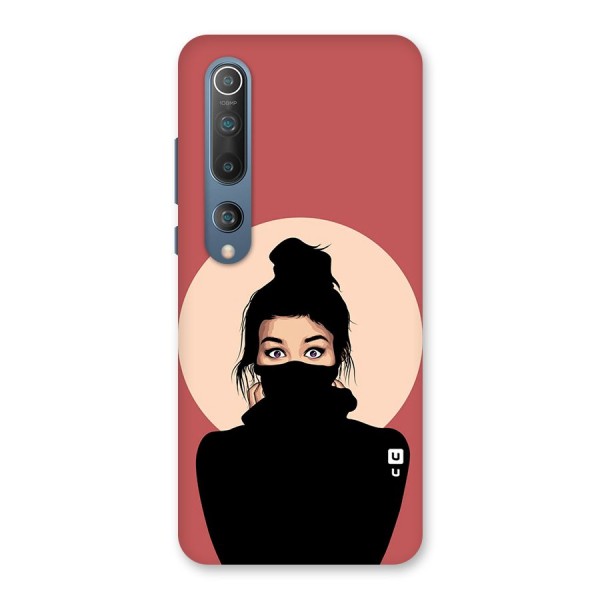 Aesthetic Digital Art Girl Back Case for Mi 10