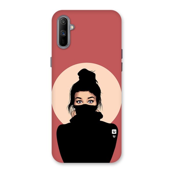 Aesthetic Digital Art Girl Back Case for Realme C3