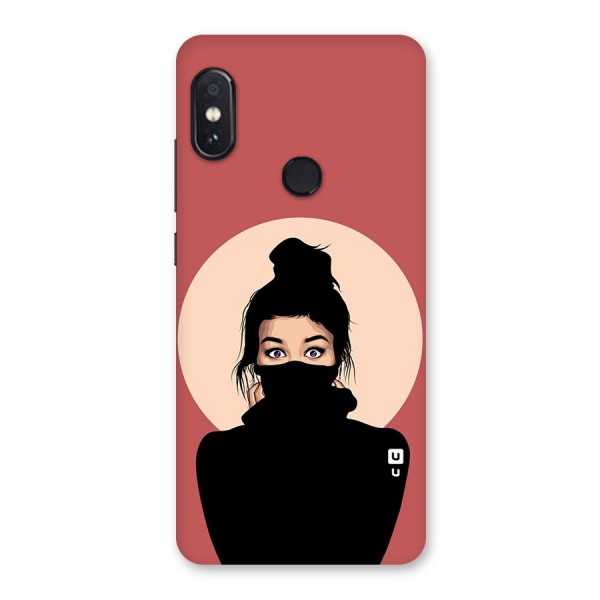 Aesthetic Digital Art Girl Back Case for Redmi Note 5 Pro