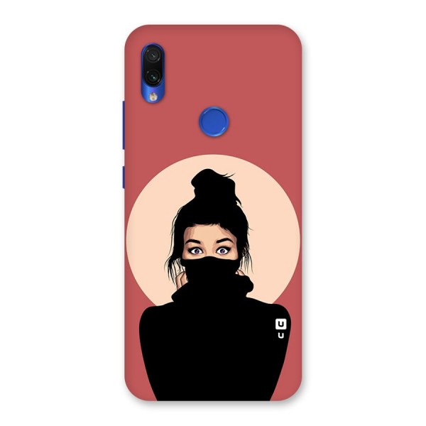 Aesthetic Digital Art Girl Back Case for Redmi Note 7S