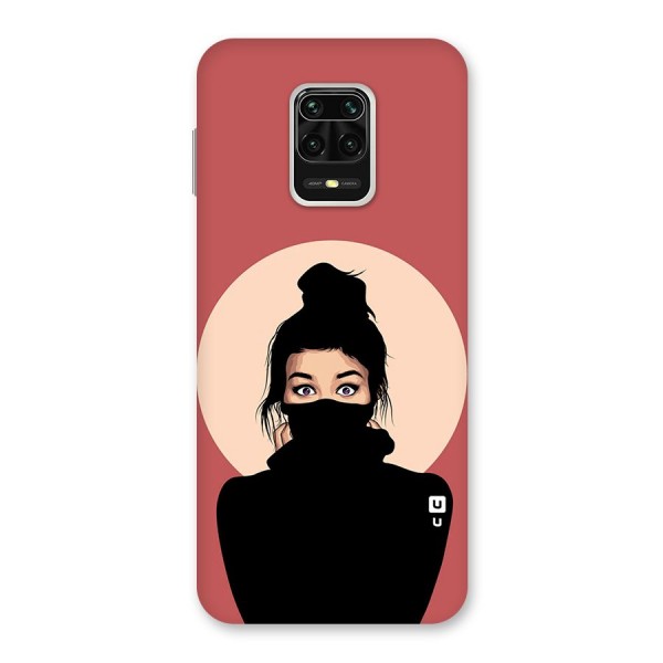 Aesthetic Digital Art Girl Back Case for Redmi Note 9 Pro Max