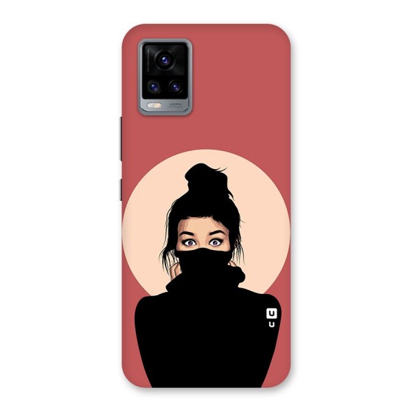 Aesthetic Digital Art Girl Back Case for Vivo V20