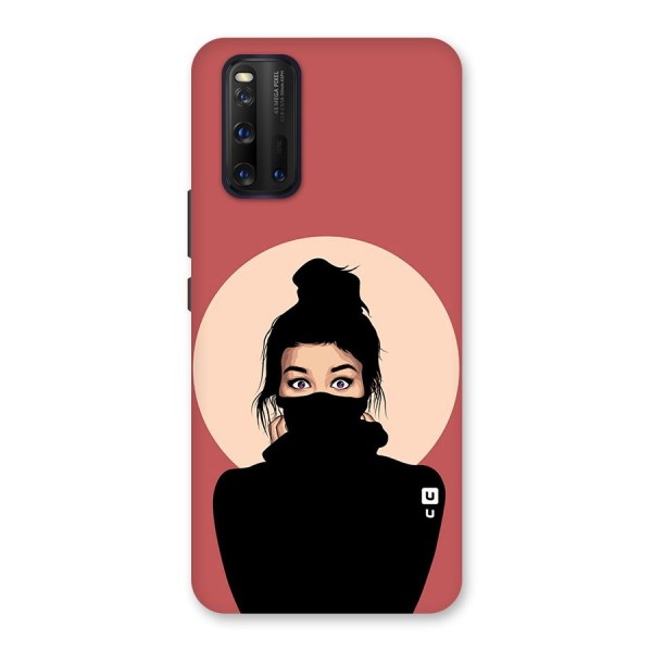 Aesthetic Digital Art Girl Back Case for Vivo iQOO 3